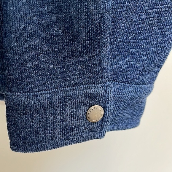 Duluth Trading Co Men's Silver Lining Fleece Full Zip Mock Jacket Size XL Blue - Picture 5 of 14